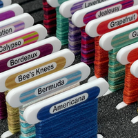 Pip And Chip 3mm acrylic bobbins for Weeks Dye Works x358 bobbins