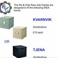 Pip And Chip Floss Chip storage system - FRAMES ONLY