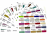 Color vinyl labels for Weeks Dye Works (x358) suitable for Floss A Way bags
