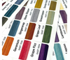Color vinyl labels for Gentle Arts (x243) suitable for Floss A Way bags