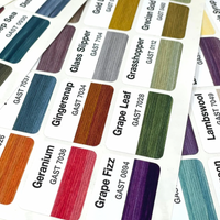 Color vinyl labels for Gentle Arts (x243) suitable for Floss A Way bags