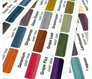 Color vinyl labels for Gentle Arts (x243) suitable for Floss A Way bags