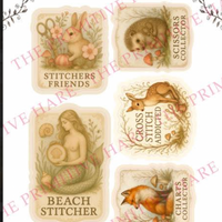 Stickers for stitchers Summer/Fall edition