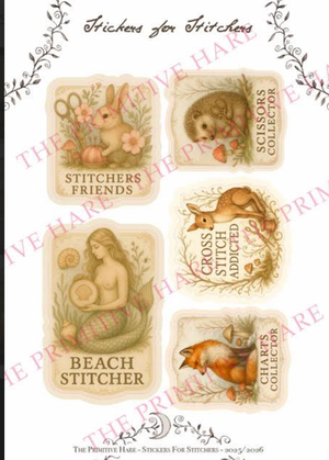 Stickers for stitchers Summer/Fall edition