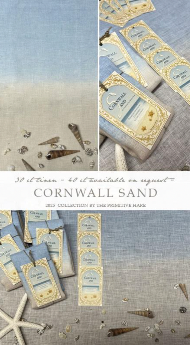 Cornwall sand 30 ct Linen
