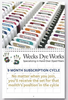 Weeks Dye Works Acrylic Bobbin Club (9 months)