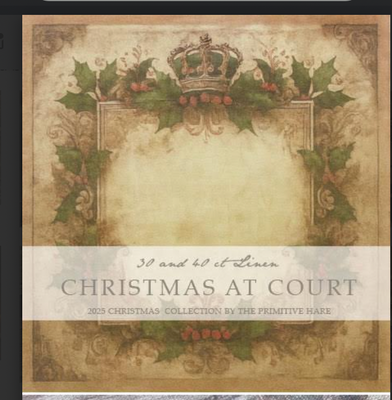 Christmas at Court 30 Ct Linen