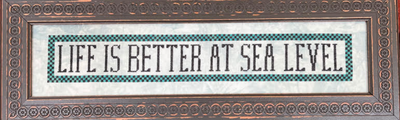 Life is Better at Sea Level
