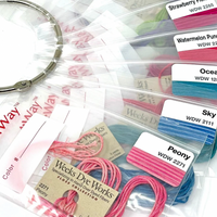 Color vinyl labels suitable for Floss A Way bags