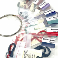 Color vinyl labels suitable for Floss A Way bags