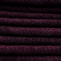 Wool Fabric Collection Eggplant Glen Plaid