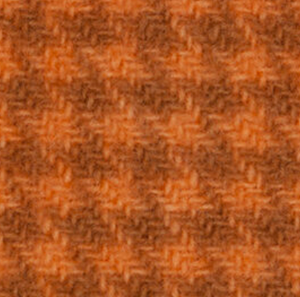 Wool Fabric Collection Carrot Houndstooth