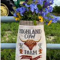 Highland Cow Feed Sack