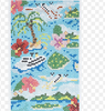 Island Getaway Passport Cover Needlepoint canvas
