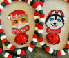 Cat & Dog – Christmas Ornament Set (2)