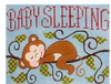Baby Sleeping Needlepoint