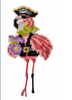 Pirate Flamingo Ornament Mill Hill Kit