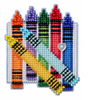 Colorful Crayons Ornament Mill Hill Kit