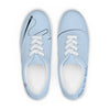 Men’s lace-up canvas shoes, blue