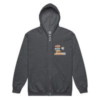 Unisex heavy blend zip hoodie