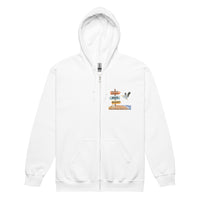Unisex heavy blend zip hoodie