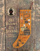 All Hallow's Eve Stocking