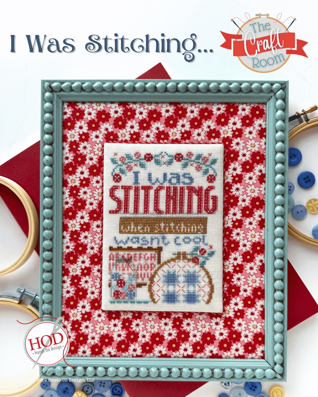 I Was Stitching…