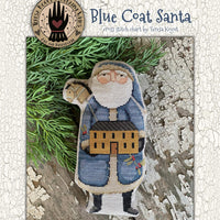 Blue Coat Santa