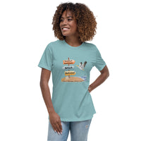 Women's Relaxed Short Sleeve Jersey Tee Bella + Canvas