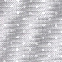 18 Count Grey with white petit points Aida