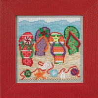 Holiday Flip Flops - Mill Hill Kit