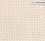 28 Count Ivory Lugana