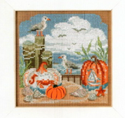 Fall Beach Buttons and Beads Kit