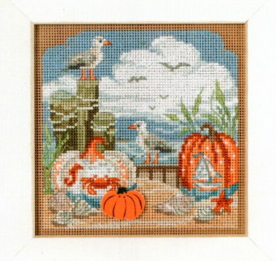 Fall Beach Buttons and Beads Kit
