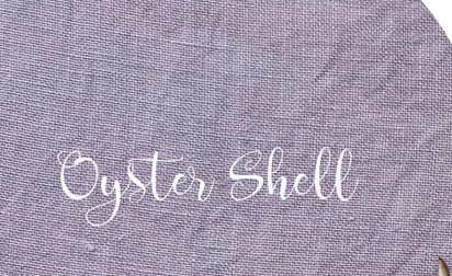 36 Count Oyster Shell linen