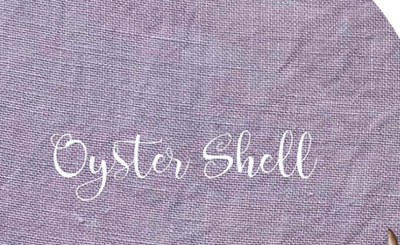36 Count Oyster Shell linen