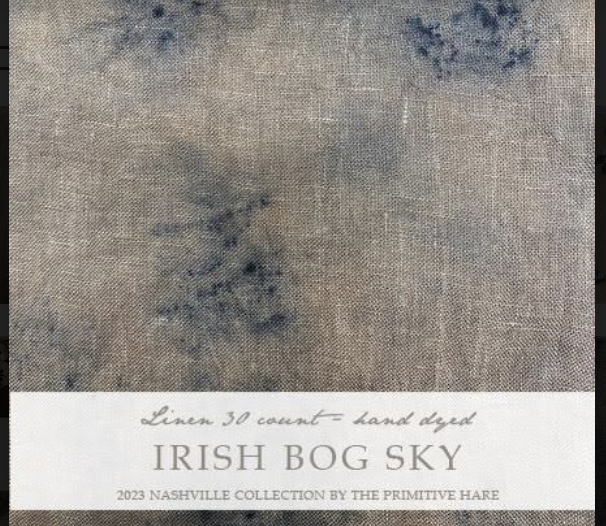 Irish Bog Sky Linen