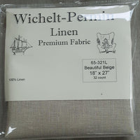 32 Count Beautiful Beige Linen