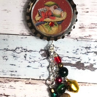 Vintage Christmas Dangle Needle Minder