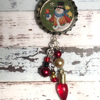 Vintage Christmas Dangle Needle Minder