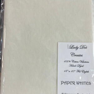 Paper Whites Velveteen