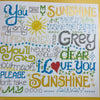 You Are My Sunshine