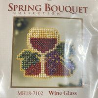 Wine Glass- Mill Hill Kit
