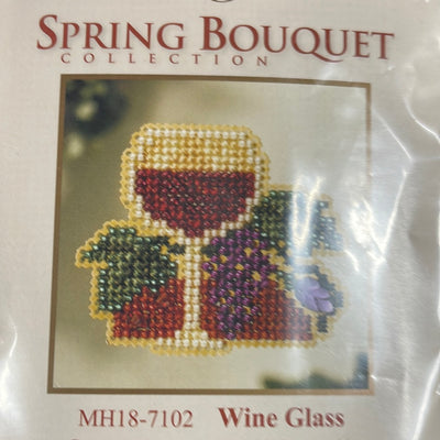 Wine Glass- Mill Hill Kit