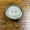 Cat Bottle Cap Needle Minder