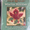 Christmas Cardinal - Mill Hill Kit