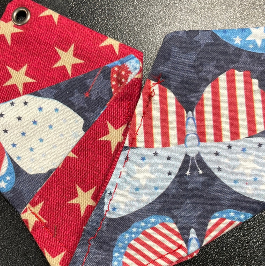 Patriotic Butterflies Scissor Sheath