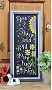 Advice from a sunflower