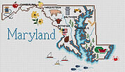 Map of Maryland