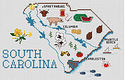 Map of South Carolina